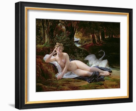 Leda and the Swan, 1832-Francois Edouard Picot-Framed Giclee Print