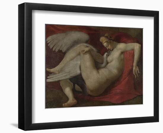 Leda and the Swan, after 1530-Michelangelo Buonarroti-Framed Giclee Print