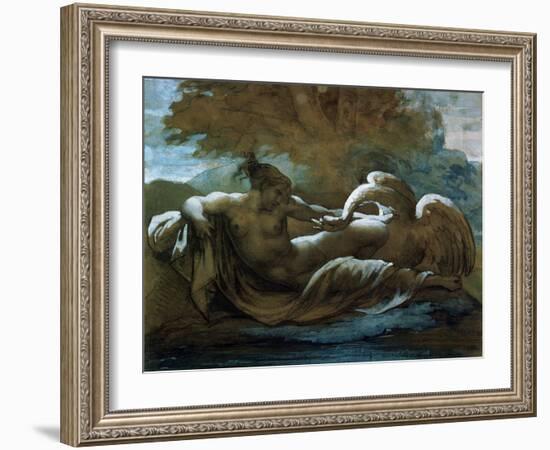 Leda and the Swan-Théodore Géricault-Framed Giclee Print