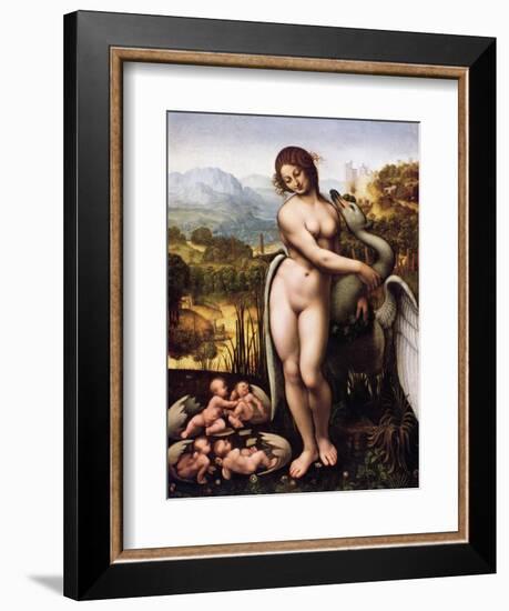 Leda and the Swan-Cesare da Sesto-Framed Giclee Print