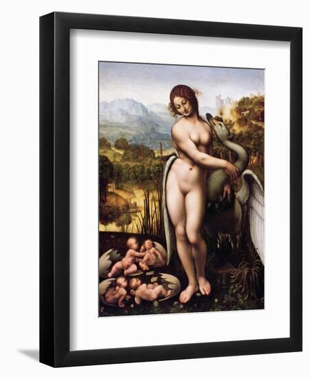 Leda and the Swan-Cesare da Sesto-Framed Giclee Print