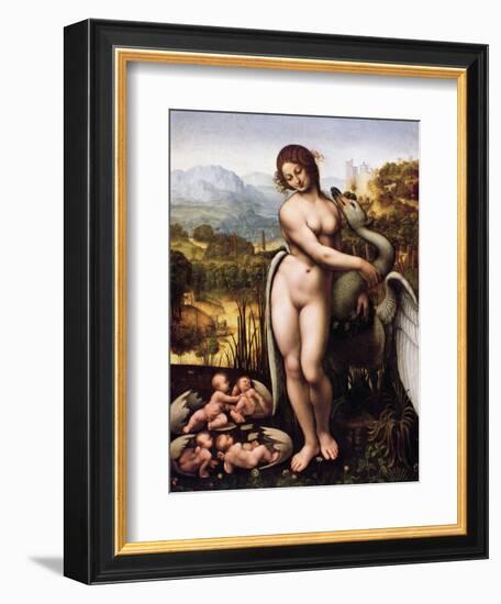 Leda and the Swan-Cesare da Sesto-Framed Giclee Print