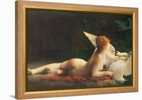 Leda and the Swan-Paul Prosper Tillier-Framed Premier Image Canvas