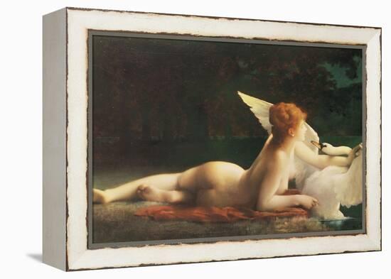 Leda and the Swan-Paul Prosper Tillier-Framed Premier Image Canvas