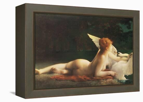 Leda and the Swan-Paul Prosper Tillier-Framed Premier Image Canvas