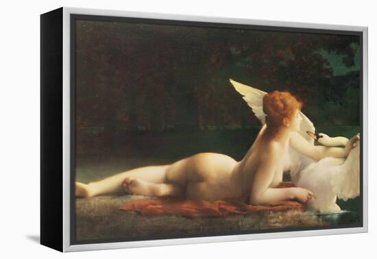 Leda and the Swan-Paul Prosper Tillier-Framed Premier Image Canvas