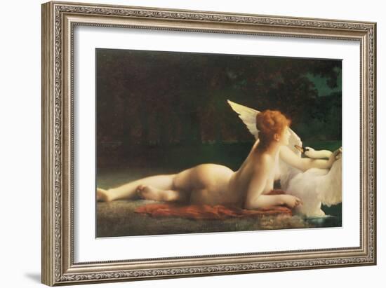 Leda and the Swan-Paul Prosper Tillier-Framed Giclee Print