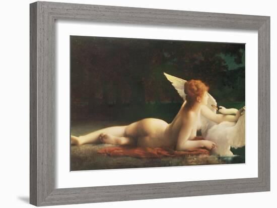 Leda and the Swan-Paul Prosper Tillier-Framed Giclee Print