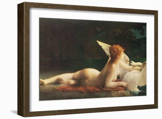 Leda and the Swan-Paul Prosper Tillier-Framed Giclee Print