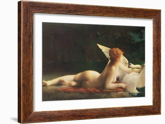 Leda and the Swan-Paul Prosper Tillier-Framed Giclee Print