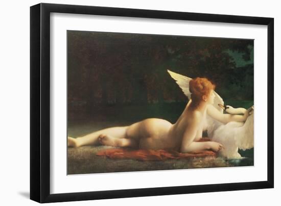 Leda and the Swan-Paul Prosper Tillier-Framed Giclee Print