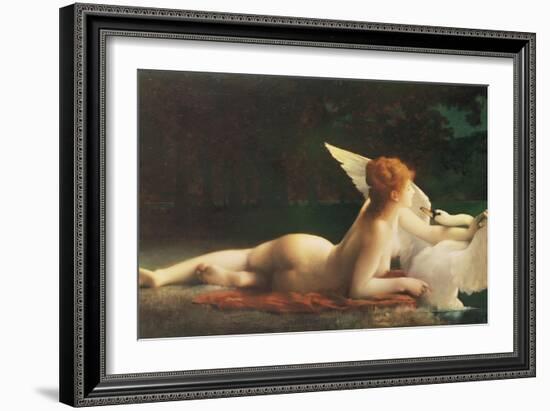 Leda and the Swan-Paul Prosper Tillier-Framed Giclee Print