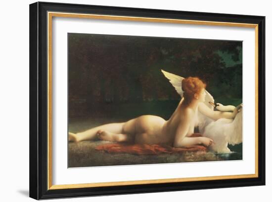 Leda and the Swan-Paul Prosper Tillier-Framed Giclee Print