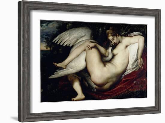 Leda and the Swan-Peter Paul Rubens-Framed Giclee Print