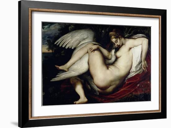 Leda and the Swan-Peter Paul Rubens-Framed Giclee Print