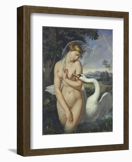 Leda and the Swan-Antonio Raffaele Calliano-Framed Premium Giclee Print