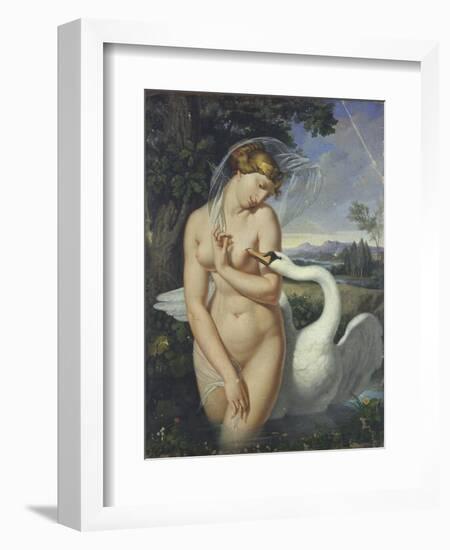 Leda and the Swan-Antonio Raffaele Calliano-Framed Premium Giclee Print