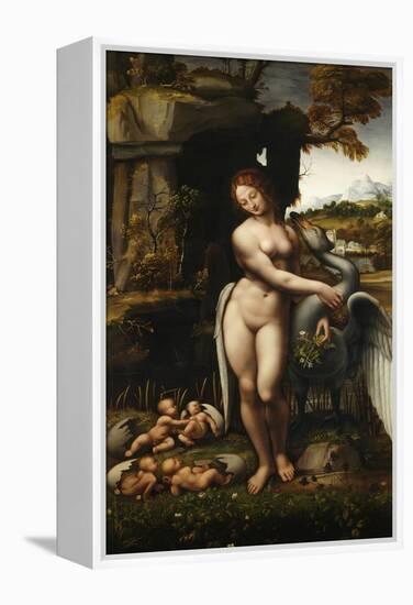 Leda and the Swan-Francesco Melzi-Framed Premier Image Canvas