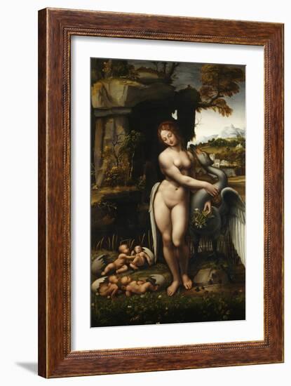 Leda and the Swan-Francesco Melzi-Framed Giclee Print