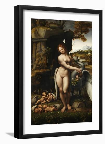 Leda and the Swan-Francesco Melzi-Framed Giclee Print