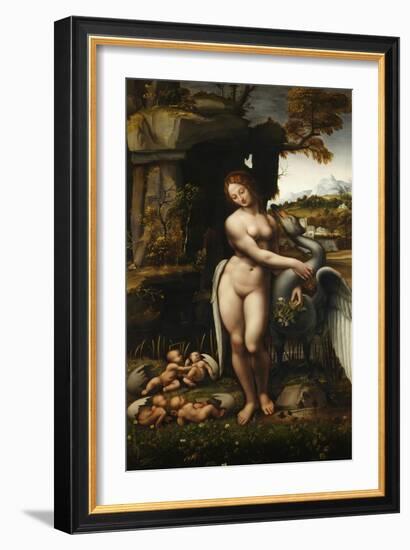 Leda and the Swan-Francesco Melzi-Framed Giclee Print