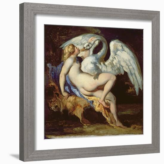 Leda and the Swan-Théodore Géricault-Framed Giclee Print