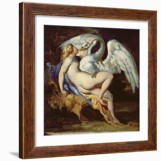 Leda and the Swan-Théodore Géricault-Framed Giclee Print