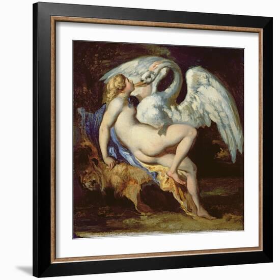 Leda and the Swan-Théodore Géricault-Framed Giclee Print