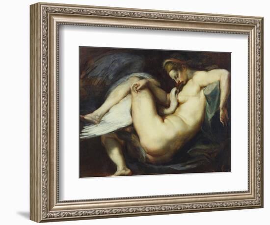 Leda and the Swan-Peter Paul Rubens-Framed Giclee Print