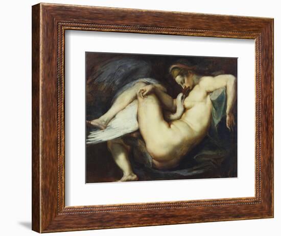 Leda and the Swan-Peter Paul Rubens-Framed Giclee Print