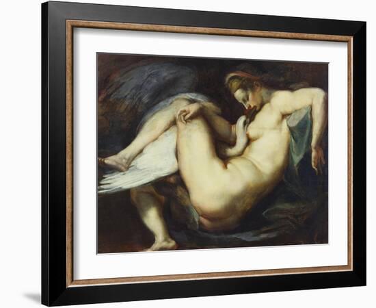 Leda and the Swan-Peter Paul Rubens-Framed Giclee Print