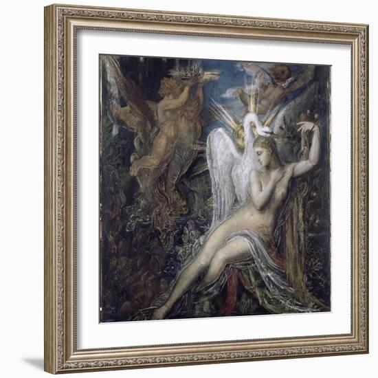 Léda-Gustave Moreau-Framed Giclee Print