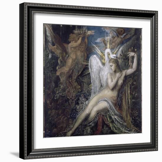 Léda-Gustave Moreau-Framed Giclee Print