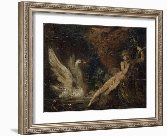 Léda-Gustave Moreau-Framed Giclee Print