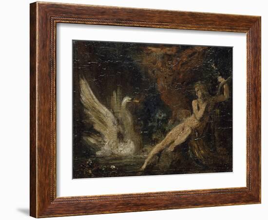 Léda-Gustave Moreau-Framed Giclee Print