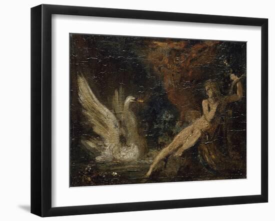 Léda-Gustave Moreau-Framed Giclee Print