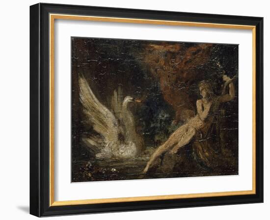 Léda-Gustave Moreau-Framed Giclee Print