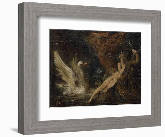 Léda-Gustave Moreau-Framed Giclee Print