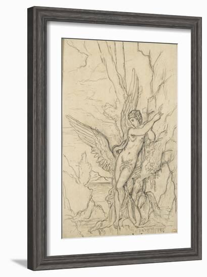 Léda-Gustave Moreau-Framed Giclee Print