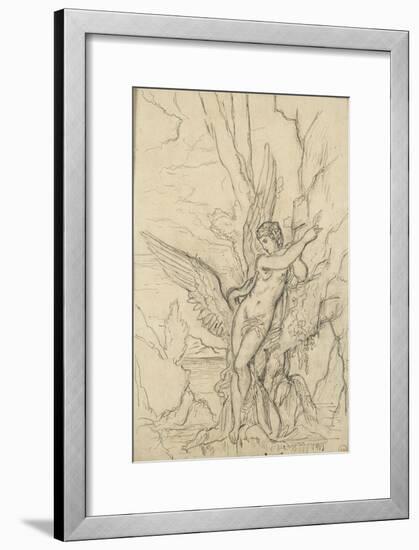 Léda-Gustave Moreau-Framed Giclee Print