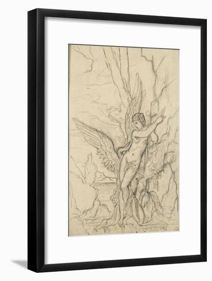 Léda-Gustave Moreau-Framed Giclee Print