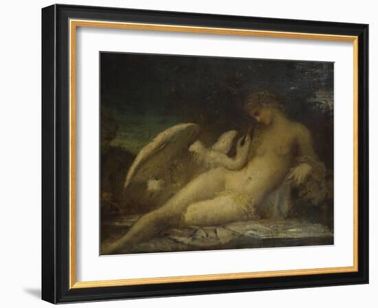 Léda-Gustave Moreau-Framed Giclee Print