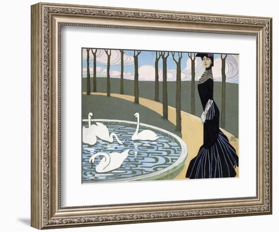 Leda-Juan Gris-Framed Giclee Print