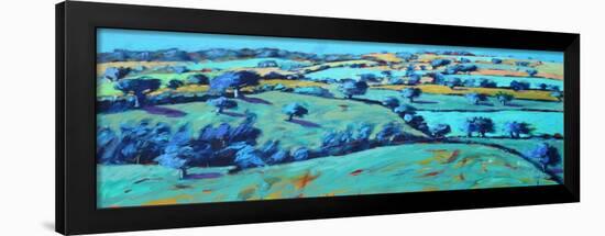 Ledbury (acrylic on board, 2021)-Paul Powis-Framed Giclee Print