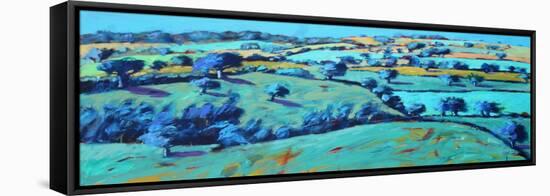 Ledbury (acrylic on board, 2021)-Paul Powis-Framed Premier Image Canvas