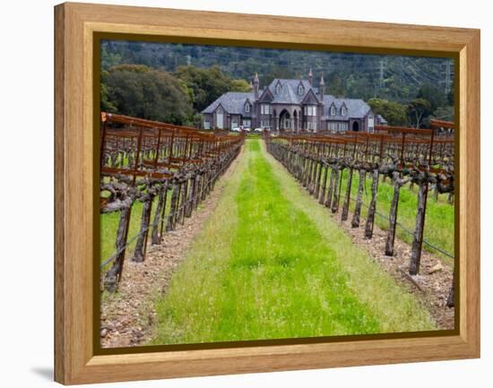 Ledson Winery, Sonoma Valley, California, USA-Julie Eggers-Framed Premier Image Canvas