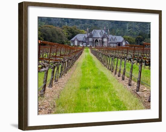 Ledson Winery, Sonoma Valley, California, USA-Julie Eggers-Framed Photographic Print