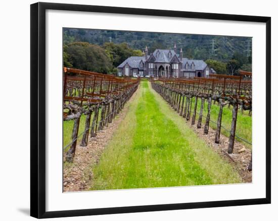 Ledson Winery, Sonoma Valley, California, USA-Julie Eggers-Framed Photographic Print