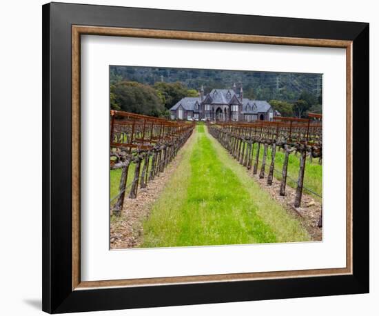 Ledson Winery, Sonoma Valley, California, USA-Julie Eggers-Framed Photographic Print