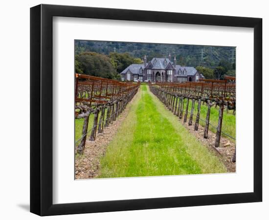 Ledson Winery, Sonoma Valley, California, USA-Julie Eggers-Framed Photographic Print